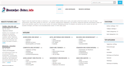Desktop Screenshot of deutscher-index.info